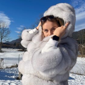 Futrzana kurtka – Hooded